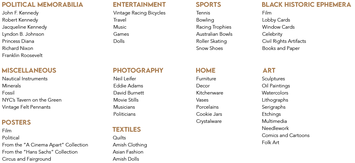Categories